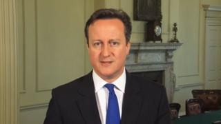 David Cameron gives his Easter message