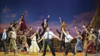London cast of The Book of Mormon