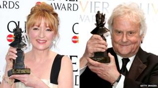 Lesley Manville and Sir Richard Eyre