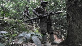 FDLR rebels (file photo)