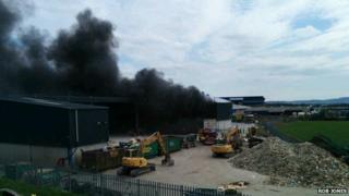 Wester Gourdie fire