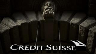 Credit Suisse sign