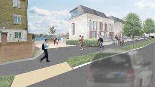 Artist's impression of development