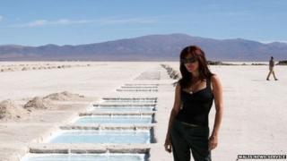 Tracy Johnson spent time in Argentina on her travels, it is claimed