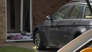 Essex Police and ambulance crews were called to the accident at just before noon at Washford Gardens, Clacton.