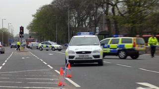 Crash scene