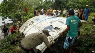 Space debris in Brazil's Amazon region