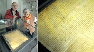 Magna Carta at St Edmundsbury Cathedral