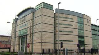Belfast court complex at Laganside