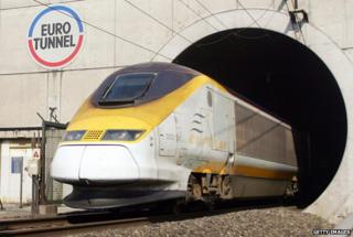 Eurotunnel train