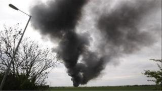 hull recycling plant fire
