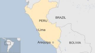 Map of Peru
