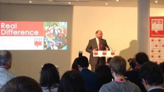 Martin Schulz press conference in Brussels, 7 May 14