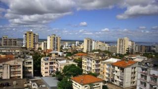 Rooftop view of Maputo, Mozambique (Archive shot)