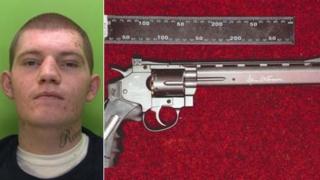 Reece Theison and the fake gun
