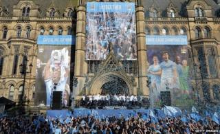 Manchester City at Albert Square