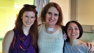 Megan Mackey, Kate Stone and Rozelle Kane