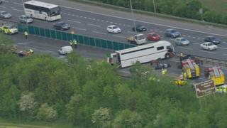 Crash on the M11