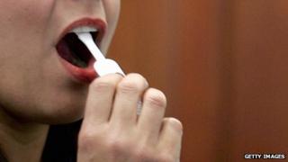 Mouth swab HIV test