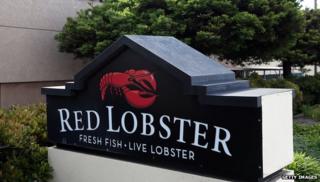 Red Lobster sign