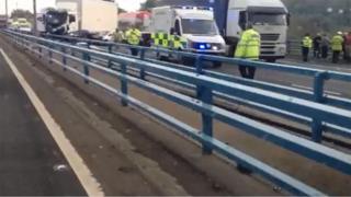 Crash scene