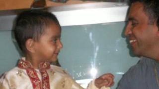 Jai and his father Paresh