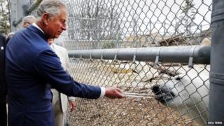 Prince Charles on tour in Canada