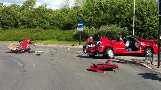 Thamesdown drive crash