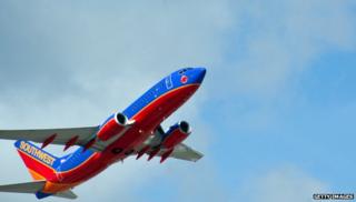 Southwest airlines plane