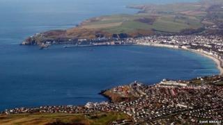 Irish Sea from the Isle of Man