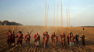 English Civil War re-enactment