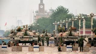 Tiananmen Square in June 1989