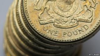 Pound coins
