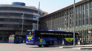 Marseille coach station (1 June)