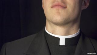 Priest dog collar