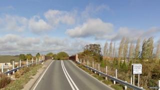 A417 by Challow bridge