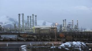 File picture of Iran's heavy water nuclear facility near the central city of Arak