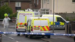 Police in Dovecot