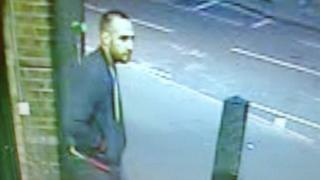 CCTV of a man who police wish to trace