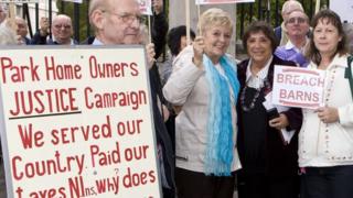 Park homes demonstration