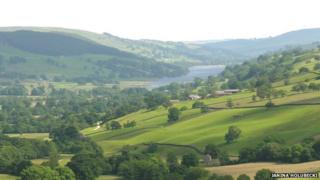 A view of Middlesmoor, North Yorkshire