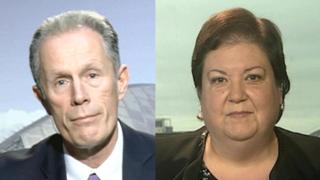 Blair Jenkins and Jackie Baillie