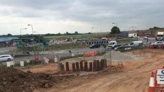 A45 looking towards Birmingham
