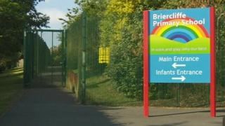 School entrance