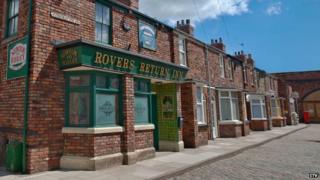 Old Coronation Street set