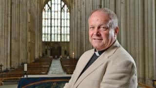 Reverend Canon David Williams at Winchester Cathedral