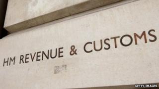 HM Revenue and Customs sign