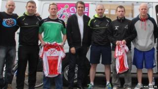 Theft victims and Steve Rotheram MP