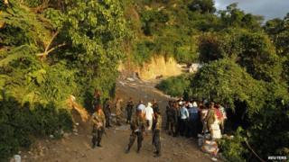 Honduras mining accident near El Corpus