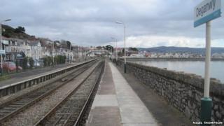 Deganwy railway station
